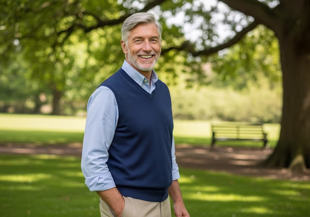 Healthy gums and teeth after treatment